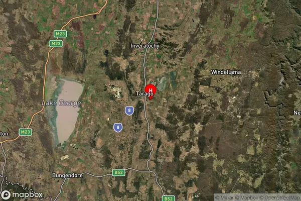 Tarago,New South Wales Satellite Map