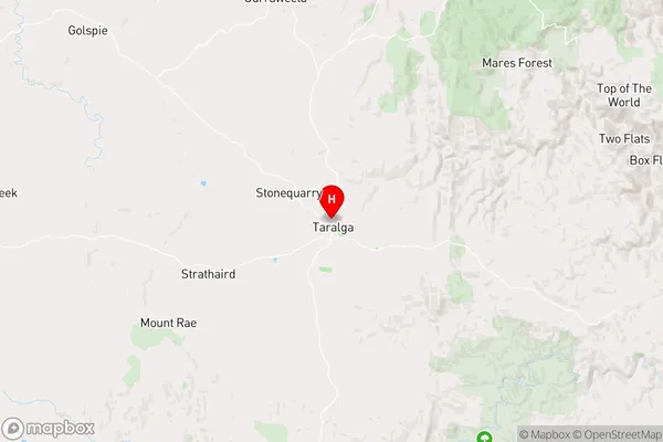 Taralga,New South Wales Area Map