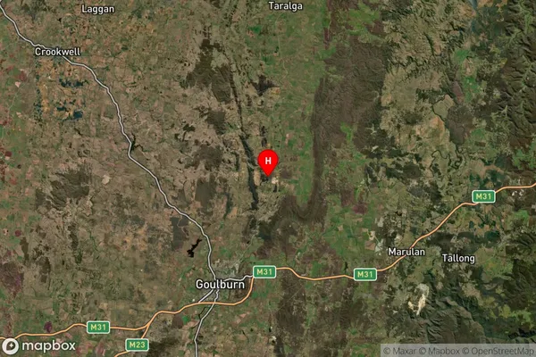 Tarlo,New South Wales Satellite Map