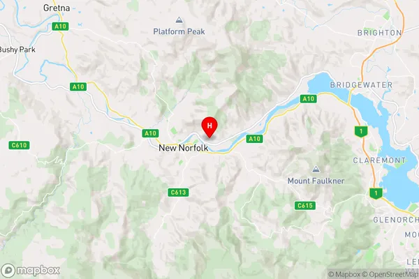 Boyer,Tasmania Area Map