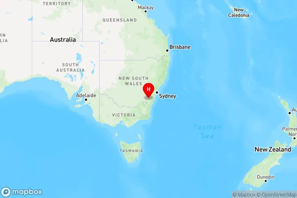 Tirrannaville,New South Wales Region Map