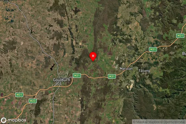 Towrang,New South Wales Satellite Map