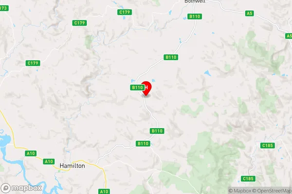 Hollow Tree,Tasmania Area Map