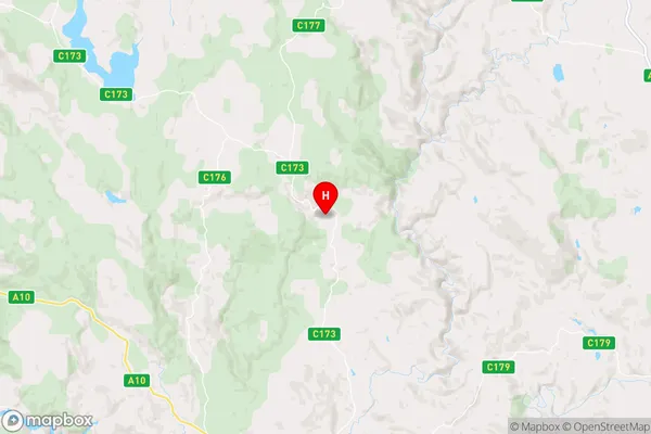 Osterley,Tasmania Area Map