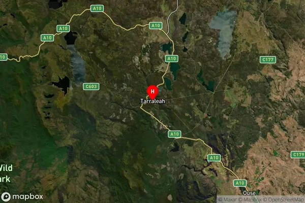 Tarraleah,Tasmania Satellite Map