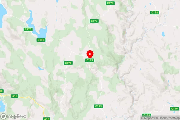 Victoria Valley,Tasmania Area Map