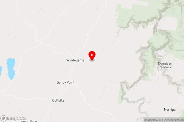 Windellama,New South Wales Area Map