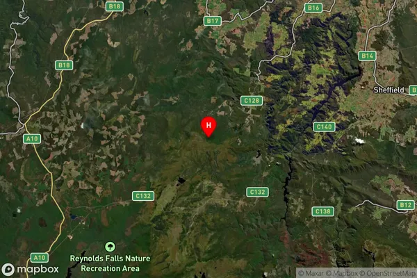 Casey,Tasmania Satellite Map