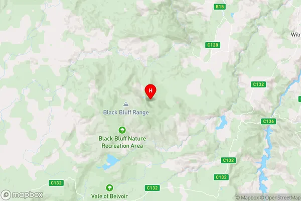 Davis,Tasmania Area Map