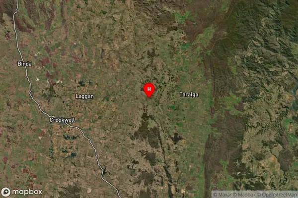 Wowagin,New South Wales Satellite Map