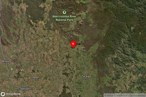 Yalbraith,New South Wales Satellite Map