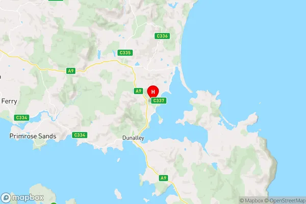 Boomer Bay,Tasmania Area Map