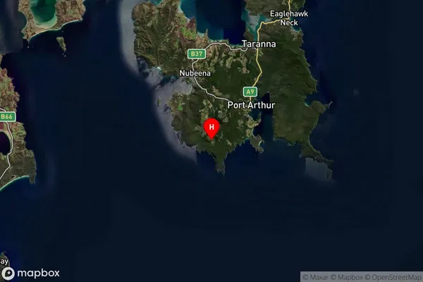 Stormlea,Tasmania Satellite Map