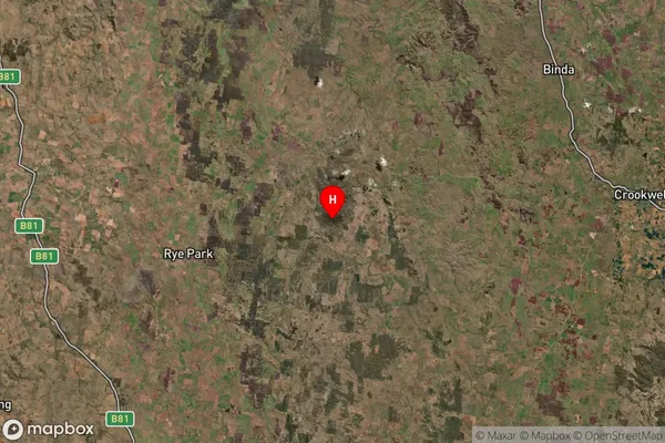 Bevendale,New South Wales Satellite Map