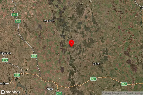 Blakney Creek,New South Wales Satellite Map