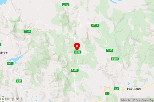 Levendale,Tasmania Area Map