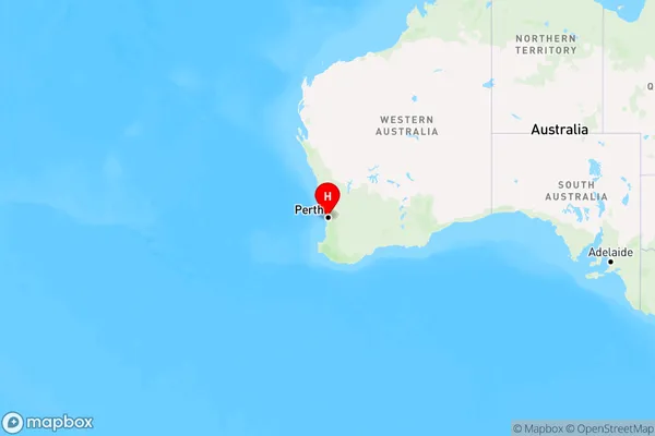 Nedlands,Western Australia Region Map