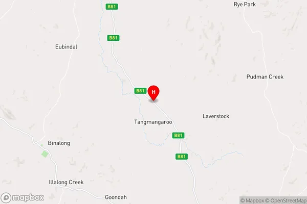 Kangiara,New South Wales Area Map