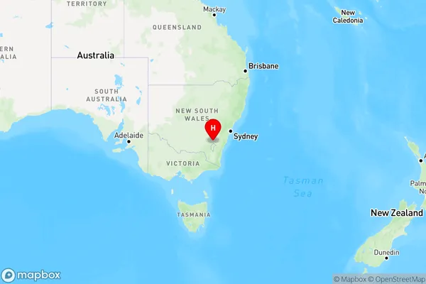 Murrumbateman,New South Wales Region Map