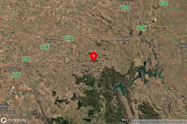 Nanangroe,New South Wales Satellite Map