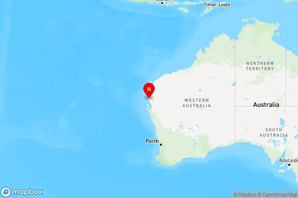 North Plantations,Western Australia Region Map