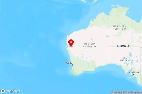 Yalardy,Western Australia Region Map