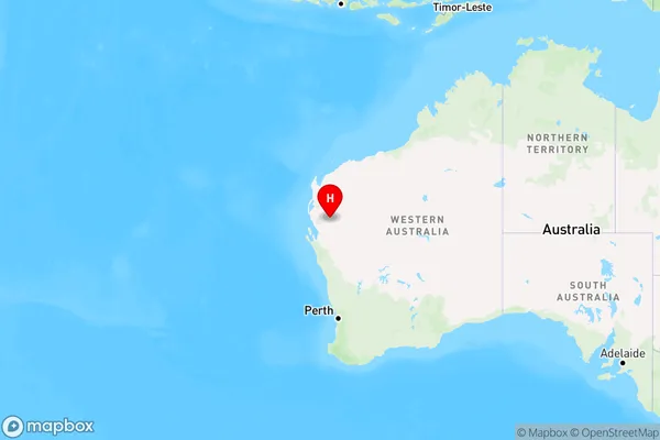 Gascoyne Junction,Western Australia Region Map