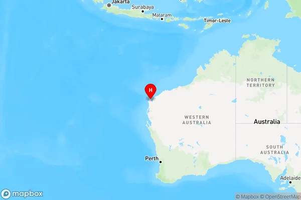 Learmonth,Western Australia Region Map