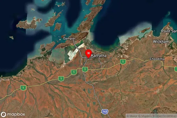 Baynton,Western Australia Satellite Map