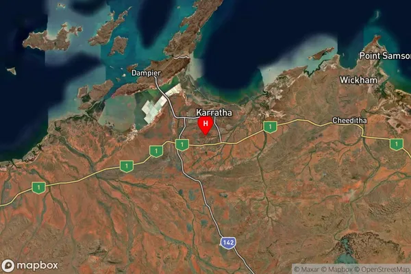 Stove Hill,Western Australia Satellite Map