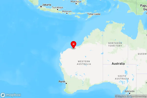 Indee,Western Australia Region Map