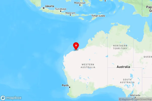 Mundabullangana,Western Australia Region Map