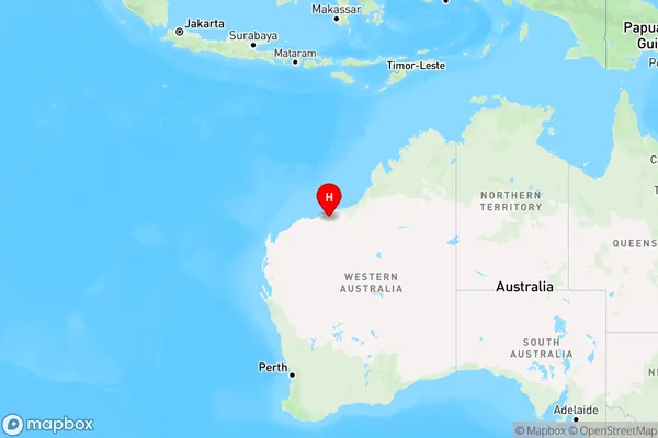 Wallareenya,Western Australia Region Map