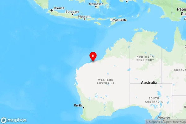 Wedgefield,Western Australia Region Map