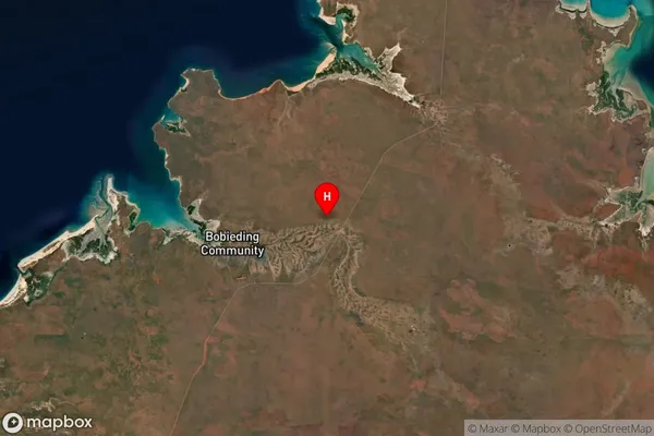 Dampier Peninsula,Western Australia Satellite Map