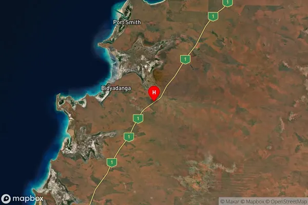 Lagrange,Western Australia Satellite Map