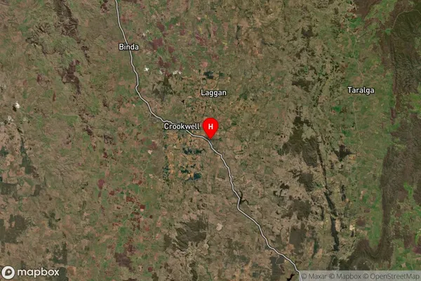 Cottawalla,New South Wales Satellite Map