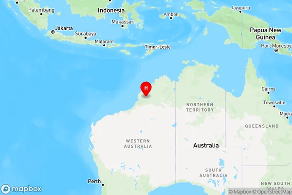 Willare,Western Australia Region Map