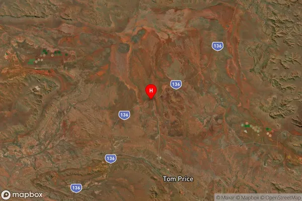 Mount Sheila,Western Australia Satellite Map