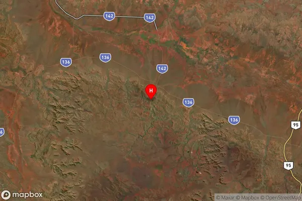 Wittenoom,Western Australia Satellite Map