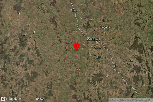 Glenerin,New South Wales Satellite Map