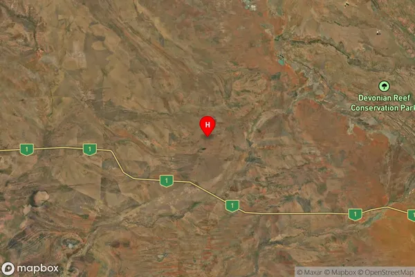 Mount Hardman,Western Australia Satellite Map