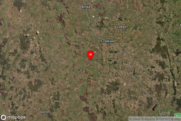 Grabben Gullen,New South Wales Satellite Map