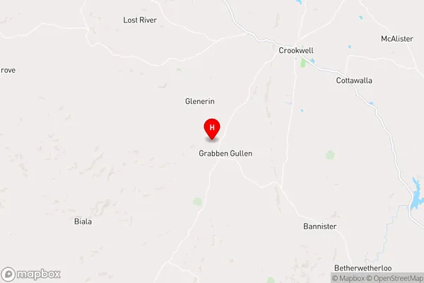 Grabben Gullen,New South Wales Area Map