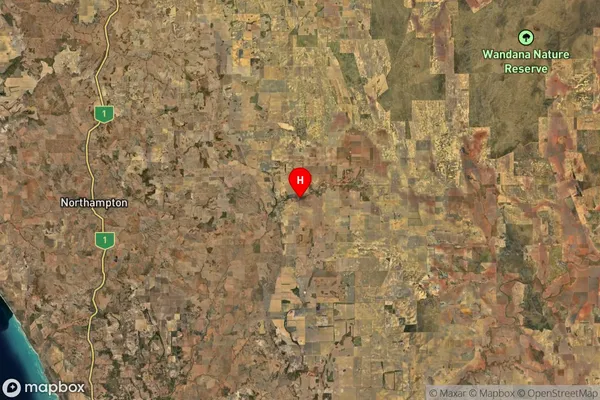 Rockwell,Western Australia Satellite Map