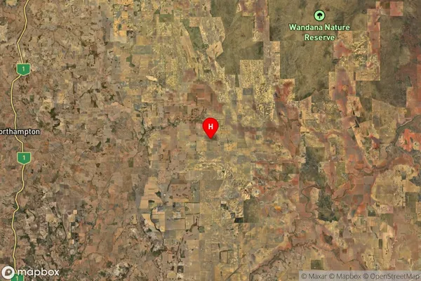 South Yuna,Western Australia Satellite Map