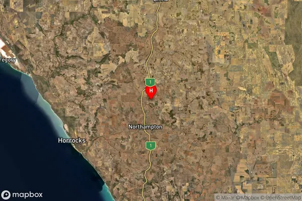 Alma,Western Australia Satellite Map