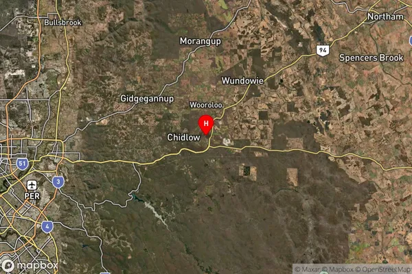 Beechina,Western Australia Satellite Map