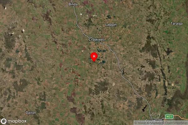 Kialla,New South Wales Satellite Map