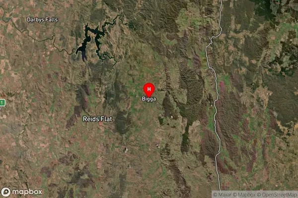 Mulgowrie,New South Wales Satellite Map